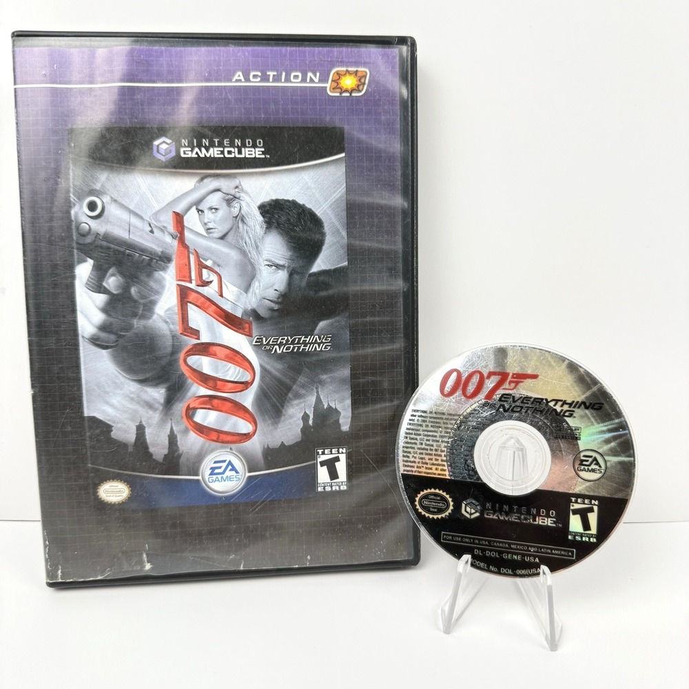 James Bond 007: Everything or Nothing (Nintendo GameCube, 2004) Rental Case